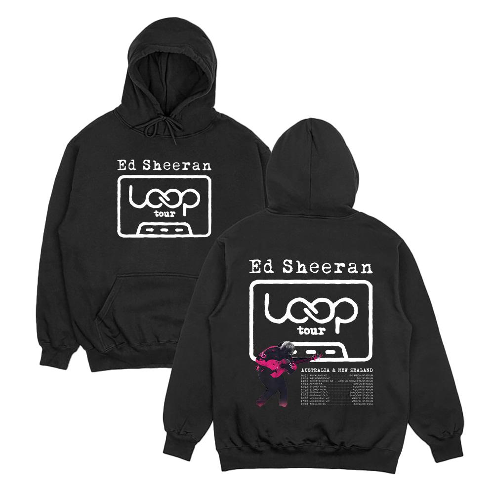 Худи Ed Sheeran LOOP Tour Хип-хоп Графическая одежда Стритвир НОВИНКА Мода Унисекс Женские Мужские Пуловеры Хай-стрит Толстовки