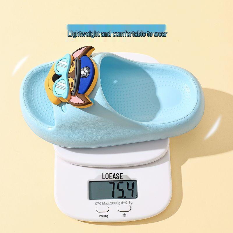 Детские летние нескользящие тапочки для ванной комнаты Щенячий патруль для мальчиков и девочек