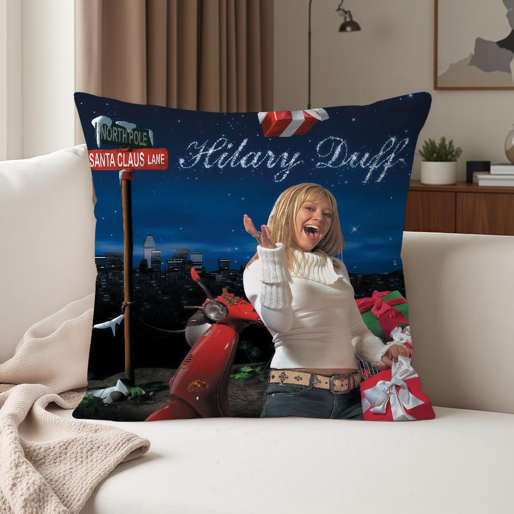 Наволочка H-Hilary Duff Luck Or Something Подходит для Спален Гостиных Автомобилей Домашнего Декора