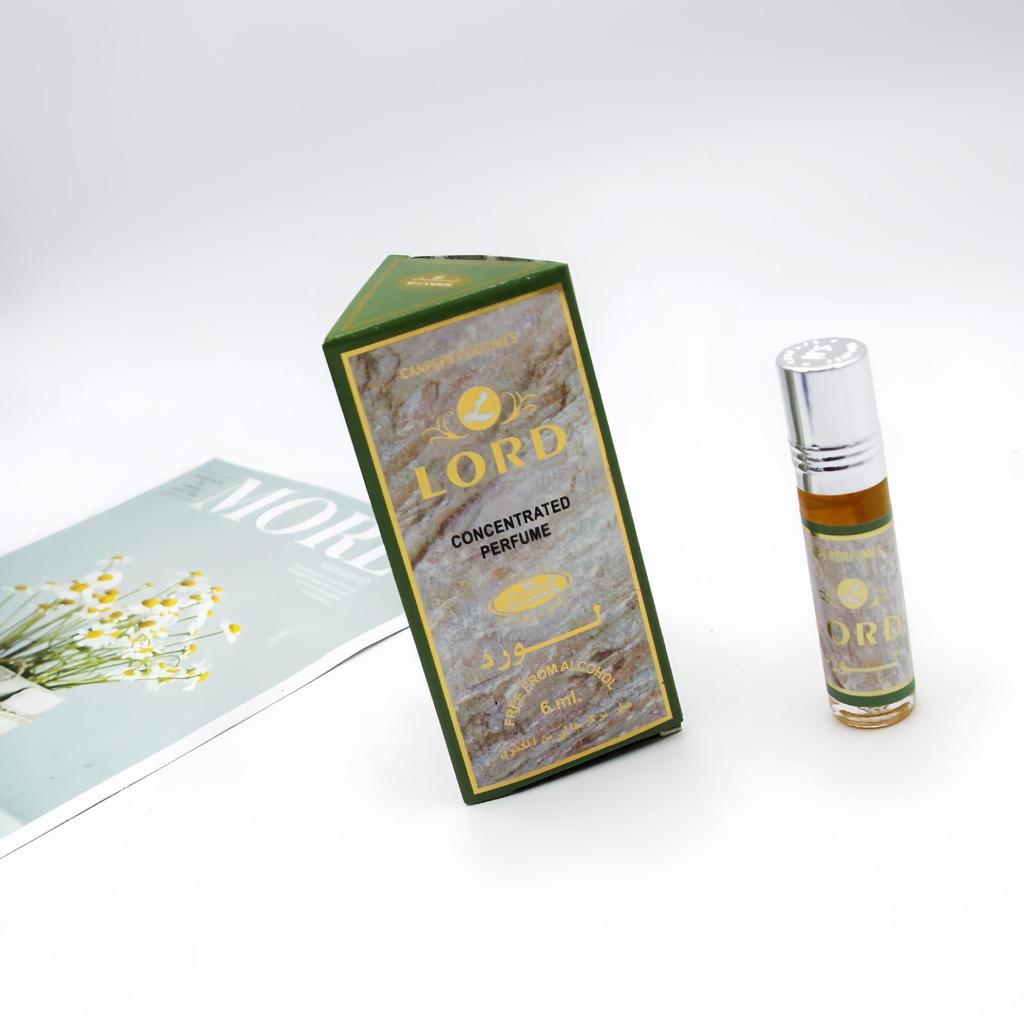 Dubai 6ml Alcohol-Free Roll-On Essential Oil Perfume, Middle East Export.