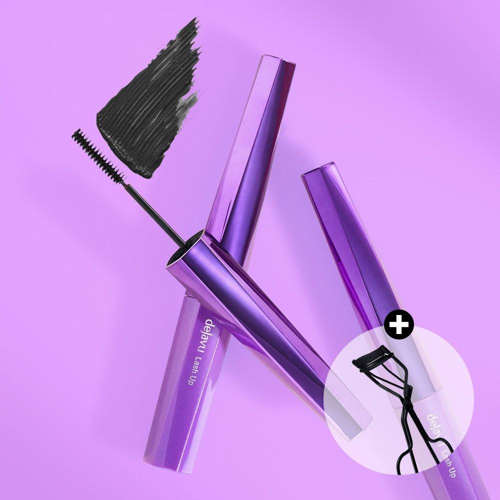 Коллекция туши Dejavu, выберите 1 + щипцы для завивки ресниц, fiber wick_black, 1 шт.