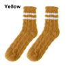 Ladies Women Soft Fluffy Bed Socks Winter Warm Stripe Sox Slipper Fleece Sock
