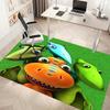 1pc Dinosaur Train Print Area Rug - Soft, Washable Non-Slip Indoor Mat, Living Room, Home Office Decorative Rug,Office Decorative