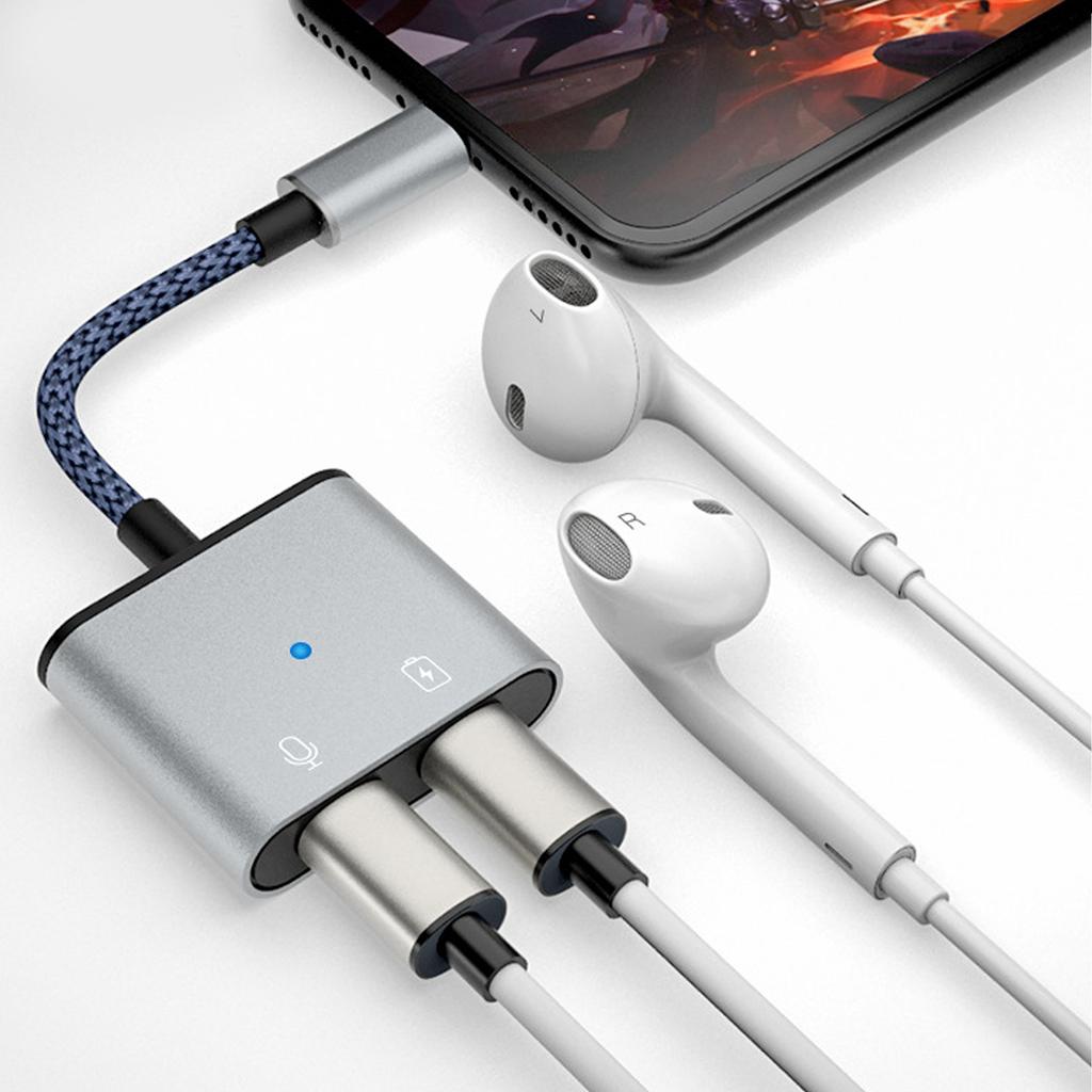 Адаптер 2 в 1 Type C на Type C Type C на с USB C PD 60 Вт Быстрая зарядка