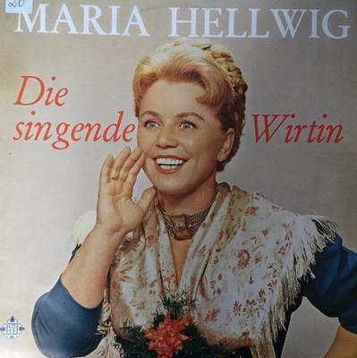 Виниловая пластинка МАРИЯ ХЕЛЬВИГ Die Singende Wirtin SLE14366P Telefunken 1964 Германия Мировая музыка Б/у