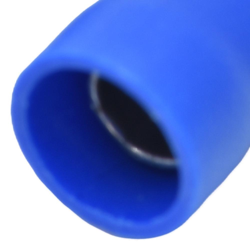 25 Pairs Blue Color Insulated Wire Terminal 16-14AWG Quick Crimp Electrical Butt Connector Male Female Connector