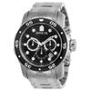 [Invicta] Watch Pro Diver Quartz 48mm Case Silver Stainless Steel Strap Black Dial 69 Men's