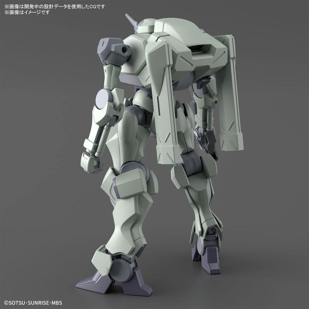 BANDAI SPIRITS HG Mobile Suit Gundam Witch of Mercury Zawart 1/144 Scale Color-coded Plastic Model Gray