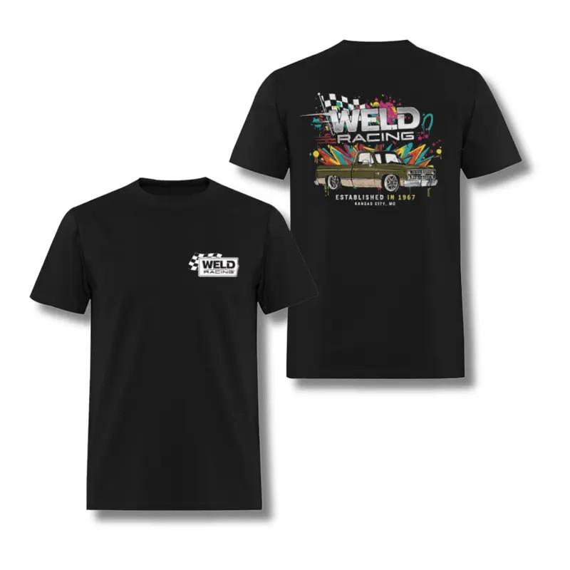 WELD Racing C10 T-Shirt – Chevy C10 Truck Graphic Tee Featuring WELD Racing Logo