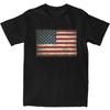 US Flag Vintage Design Flag 4th Of July T-Shirt Adult Funny 100 Cotton T-Shirts Summer O Neck Fashion Tees Cheap Oversized Tops