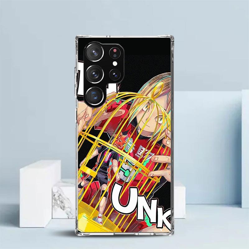 Чехол-книжка Haikyuu Oya Волейбол Аниме для Samsung Galaxy S25 Edge S26 S24 S23 Ultra Чехол для телефона S22 S21 Plus S20 FE Печать Патте
