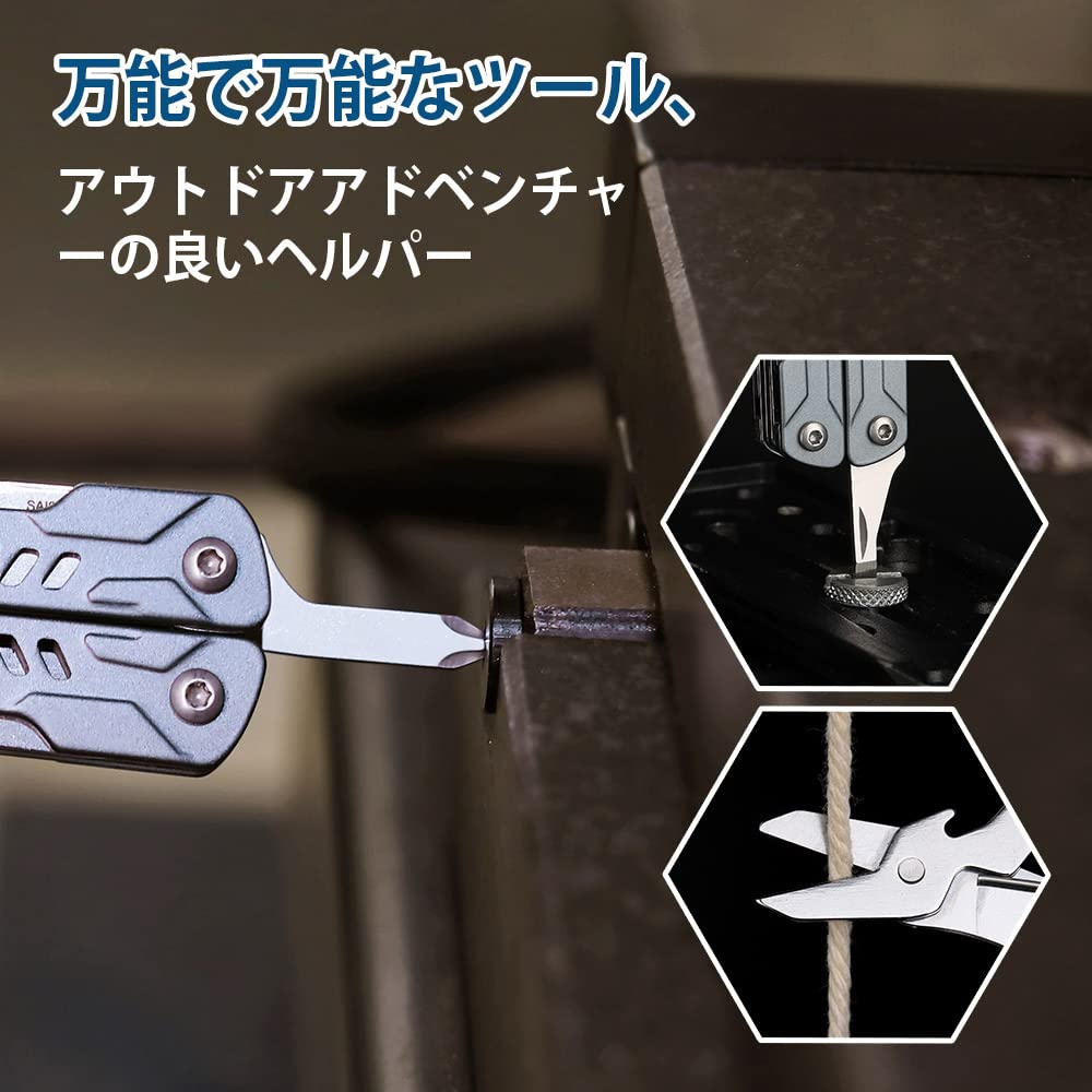 NexTool Mini Sailor Multi Tool 11 в 1 Многофункциональные плоскогубцы Нож для отвертки Консервный нож Ножницы для извлечения штифта SIM-карты Складные плоскогубцы Изготовлены из нержавеющей стали