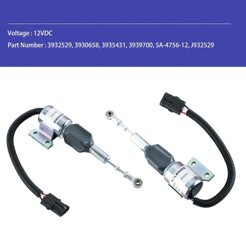 Надежная замена соленоида двигателя автомобиля для 4BT 5.9L 6BT 5.9L R130 R170 3932529 3930658 3935431 3939700 Простота установки