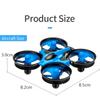 Genuin H36 Mini Drone with Light Remote Control Ship 3 Modes 2.4G Quadcopter 360° Flips and Rolls Helicopter UAV Rc Full-coverage Protective Ring