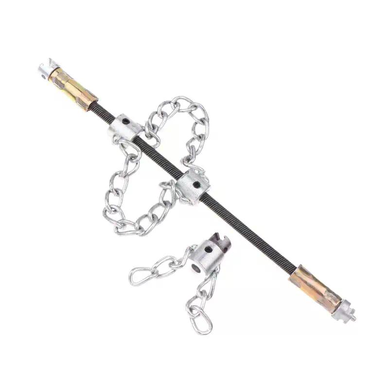 NEW SALE Push-Type Rotary Cable Sewer Dredge Flex-Shaft Sewer Descaling Chain Multi-Purpose PVC Pipe Maintenance Tool