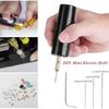 Handheld USB Electric Drill Portable Jewelry Engraving Pen  For Epoxy Resin Jewelry Making