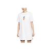 Sportswear Logo Layered Solid Color A-Line Dress Women Dresses White DM6763-100