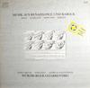 Виниловая пластинка WURZBURGER GITARRENTRIO Музыка эпохи Возрождения и Барокко OV92 PAN VERLAG T 1981 Германия Классическая Б/у