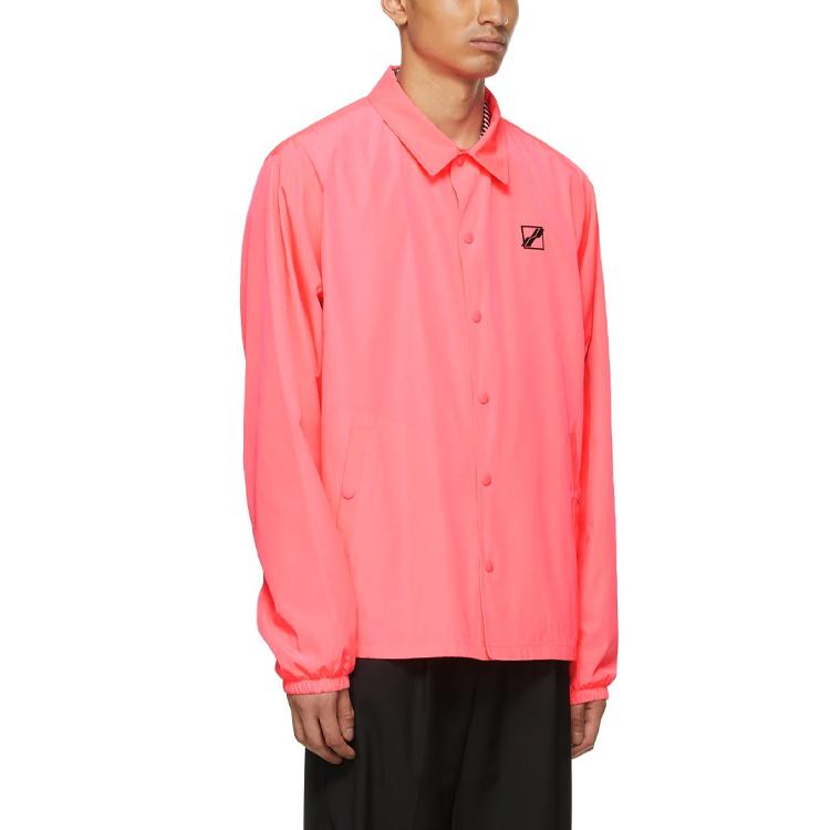 WE11DONE logo-print shirt jacket WD-JP1-21-035-U-NP