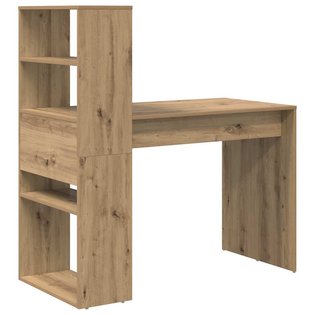 Стол из массива дуба 113 x 54 x 120 см Древесно-стружечная плита