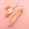 Игрушка Морское Животное Рюкзак Украшение Сумка Подвеска Креветка Брелок Имитация Брелок Еда ПВХ Моделирование