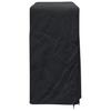 Fireplace Log Rack Cover Solid Black 210D Oxford Fabric