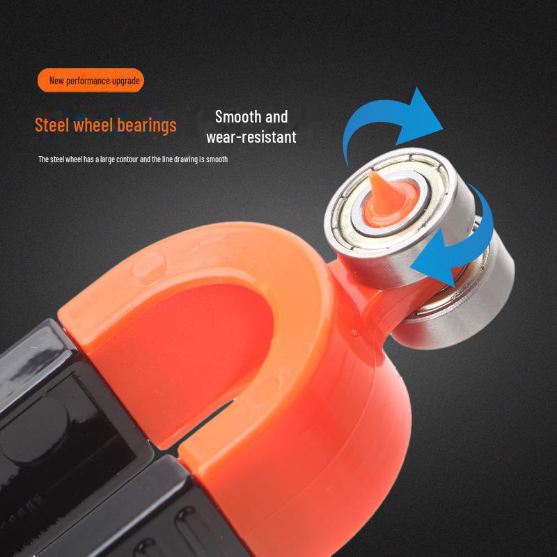 Инструмент для измерения контура и профиля формы - линейка для деревообработки и нестандартной дуги