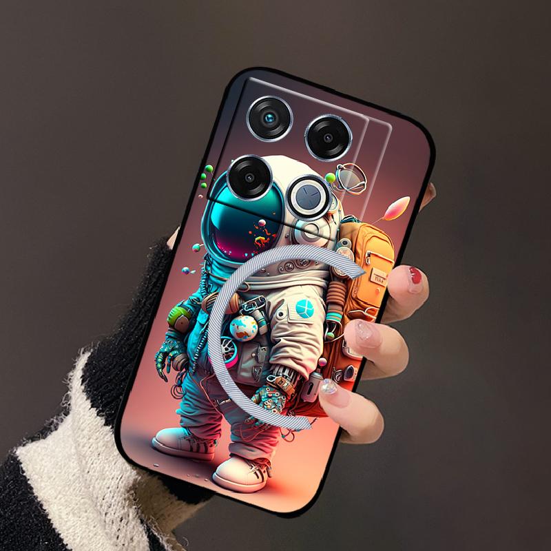 Чехол для Infinix GT 20 Pro X6871 Мягкий ТПУ Силиконовый Чехол для Телефона ДЛЯ INFINIX GT20 PRO 5G Мультяшная Цветная Печать Fundas Para Cases