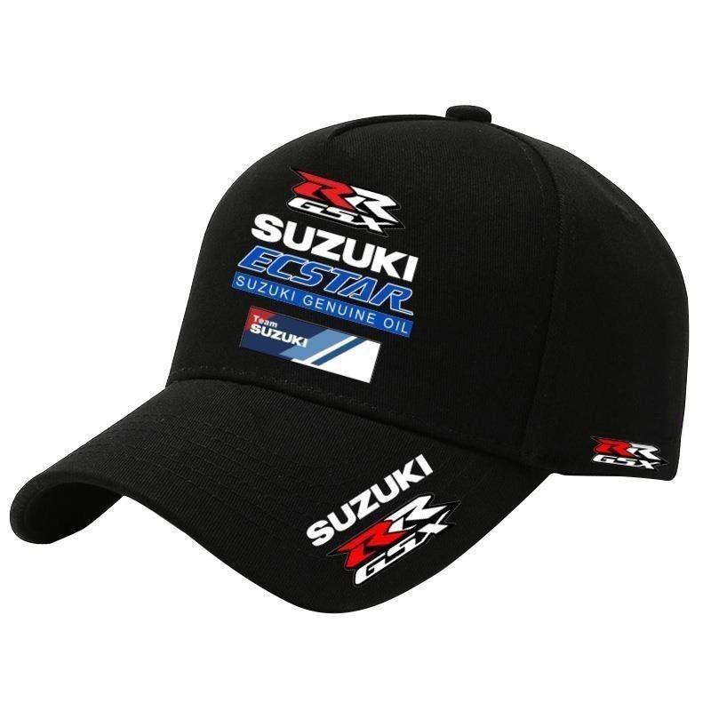 Бейсболка для гонок на мотоциклах Suzuki Для мужчин и женщин Внешняя защита от солнца при езде и впитывающая пот бейсболка