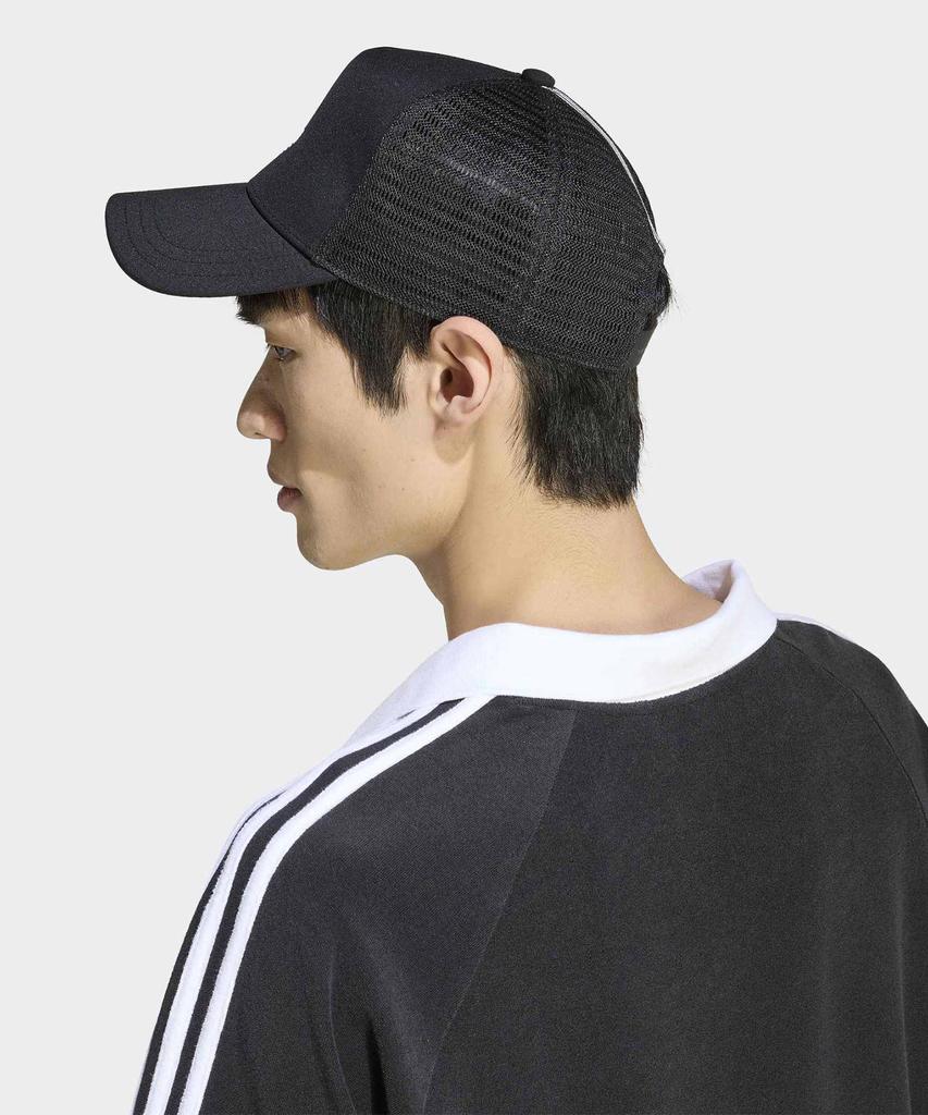 Поло Adidas из махровой ткани - Черный / Kw7397