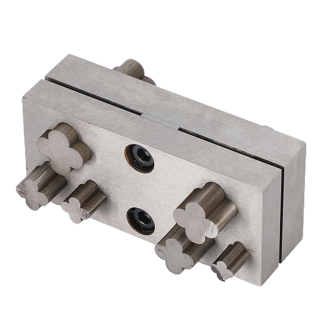 Набор дисков для пробивки отверстий, стальная пластина Lucky Clover, пробивные инструменты для ювелирных изделий