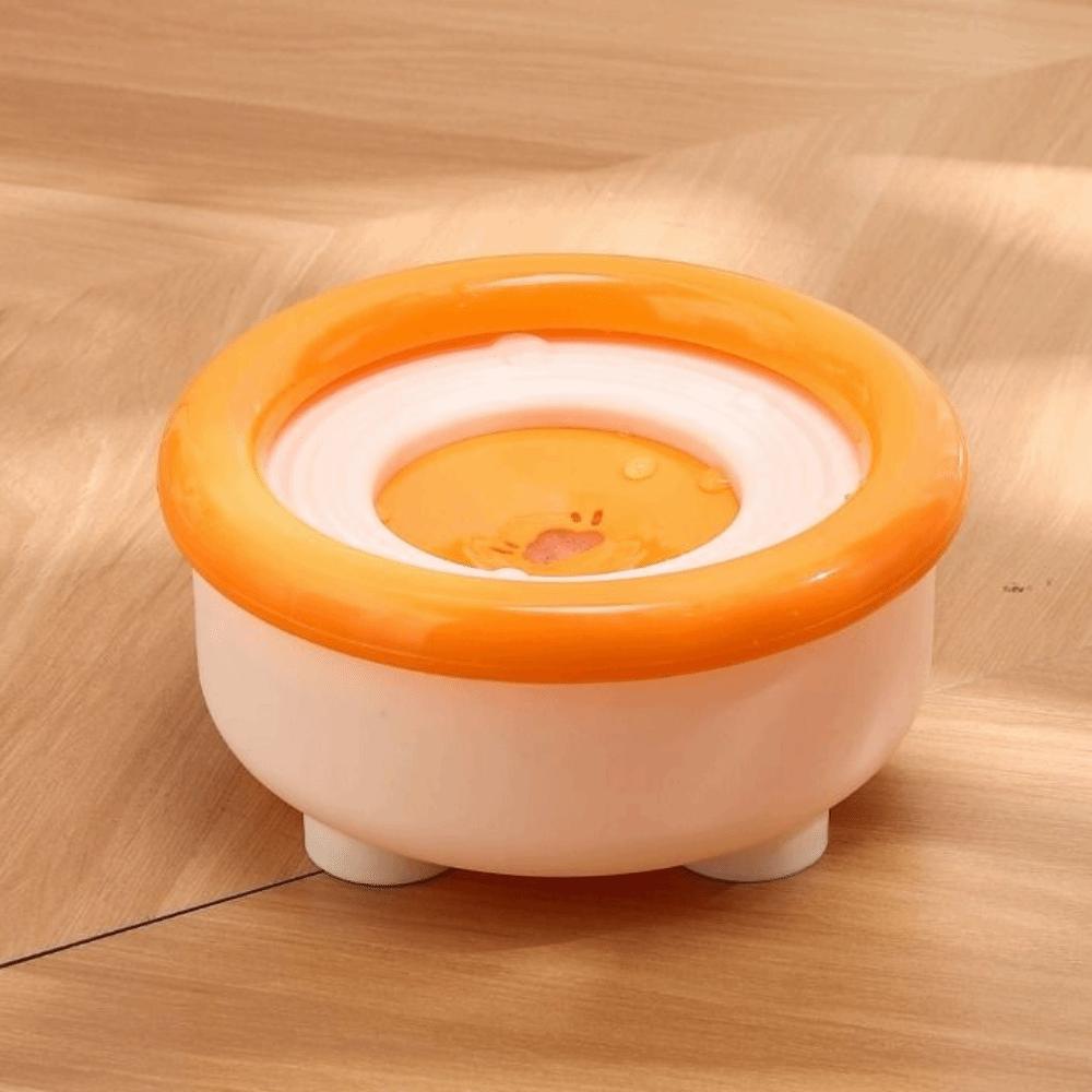 Large Capacity Pet Floating Water Bowl Spill-Proof Anti-Splash Floating Drinking Fountain Non-Slip Base Not Wet Mouth