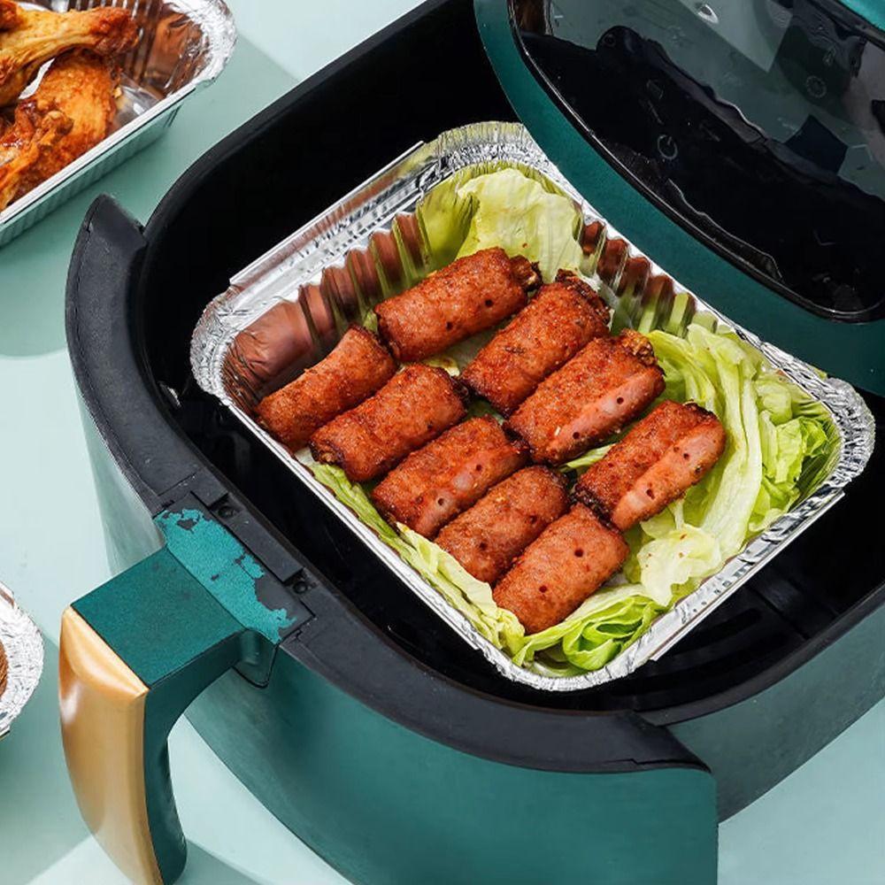 50 шт. 230-700 мл коробка из фольги для выпечки торта термостойкий поддон для гриля аксессуары для барбекю