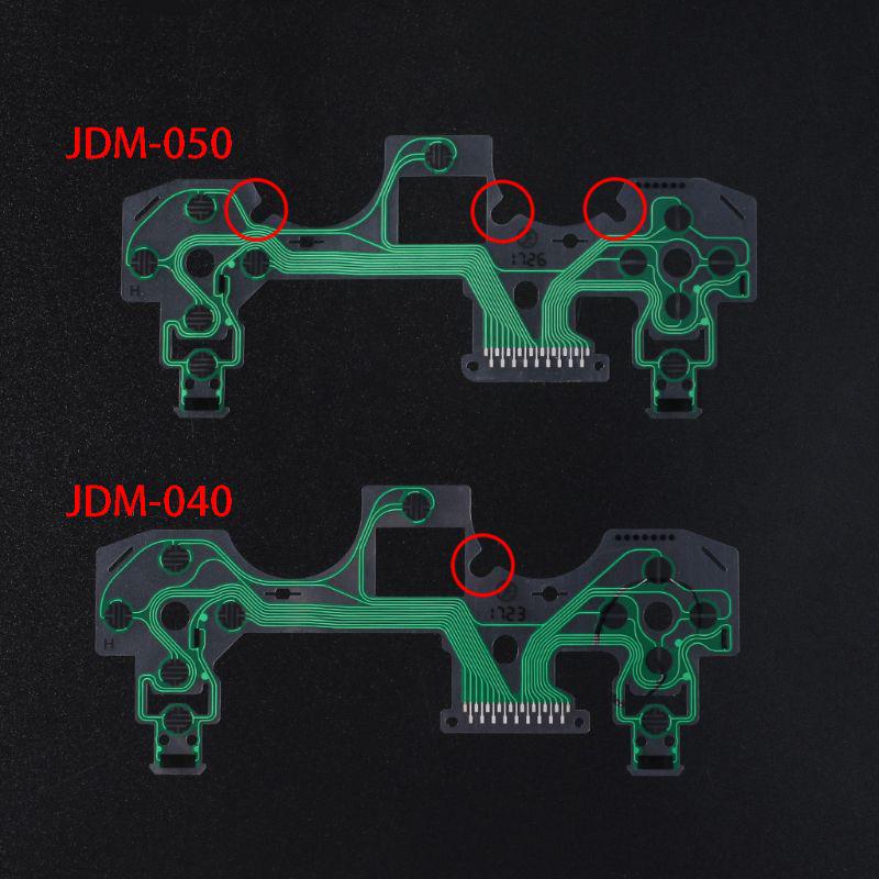 New Circuit Film Cable Ribbon Conductive Keyboard Flex PCB JDM-050 JDM-040 Replacement for PS4 Playstation 4 Pro Sony Game Controller