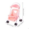 Baby Stroller for Doll Toy Realistic Holiday Xmas Birthday
