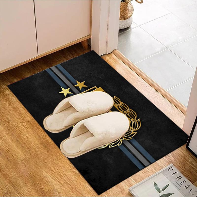 Argentina Football club Printed Office Carpet Chair Cushion Entryway Rug, Rugs for Living Room, Bedroom Christmas gifts