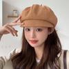 Шляпа женская однотонная универсальная восьмиугольная шляпа японская мягкая шляпа с изображением лица маленькой тыквы для девочки