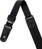 Basiner DURA STRAP VITALGRIP Hardcore Series Guitar Strap with Strap Elastic and Mini Pick Pocket Black Locks, High-Density Webbing, (VG Sine)