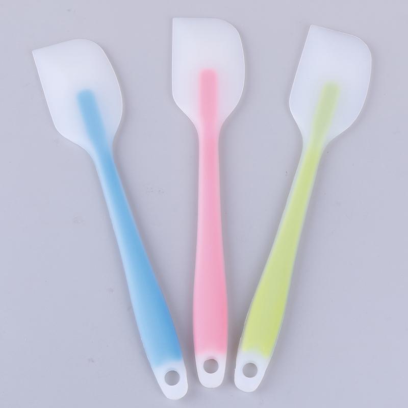 Термостойкая антипригарная силиконовая лопатка, ложка для приготовления пищи, кухонный скребок для торта