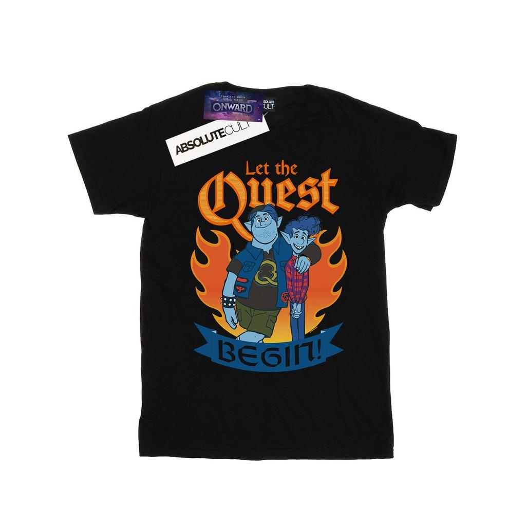 Disney Mens Onward Let The Quest Begin T-Shirt