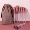13pcs Set Make Up Brushes Tool Kit Handheld Soft Blending Cosmetics Brushes Kit for Face Powder
