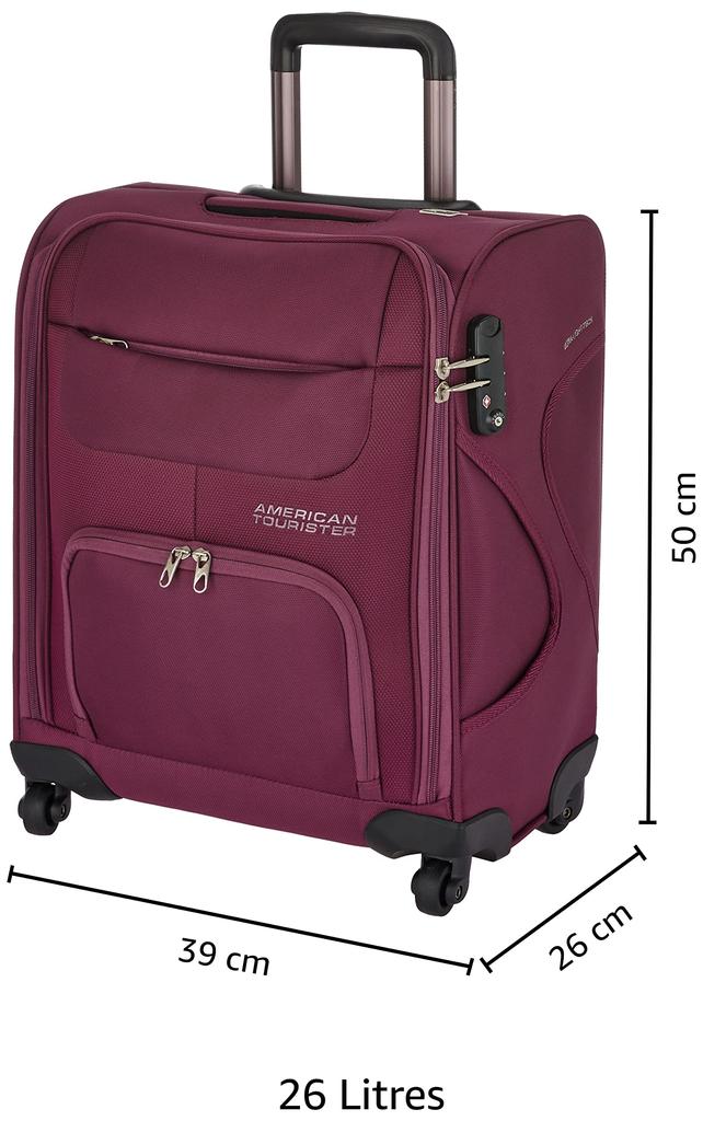 Чемодан Carry Case MB Soft Spinner 39 л разрешено Гарантия включена 45 см кг Виноград [American Tourister] Ручная кладь 2.6