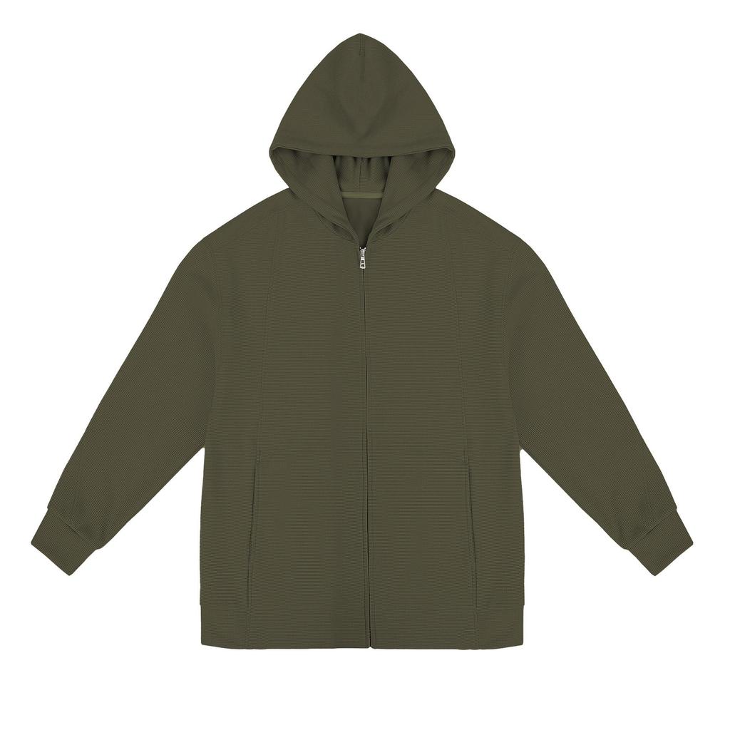 Мужской кардиган-худи на молнии - Осенне-зимняя верхняя одежда Smart Casual с карманами (2024)
