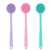 Long Handle Shower Brush Exfoliating Back Scrubber New Double-Sided Bath Brush  Women
