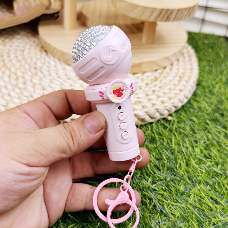 Мультяшный Мини Многофункциональный Записывающий Микрофон Брелок Подвеска для Рюкзака Оригинальность Подвеска для Школьного Рюкзака Детские Игрушки