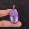 Tree Of Life Purpurite Pendant Copper Wire Wrapped Pendant Handmade Pendant Designer Copper Jewelry Gift For Her Wire Wrap Gemstone Jewelry