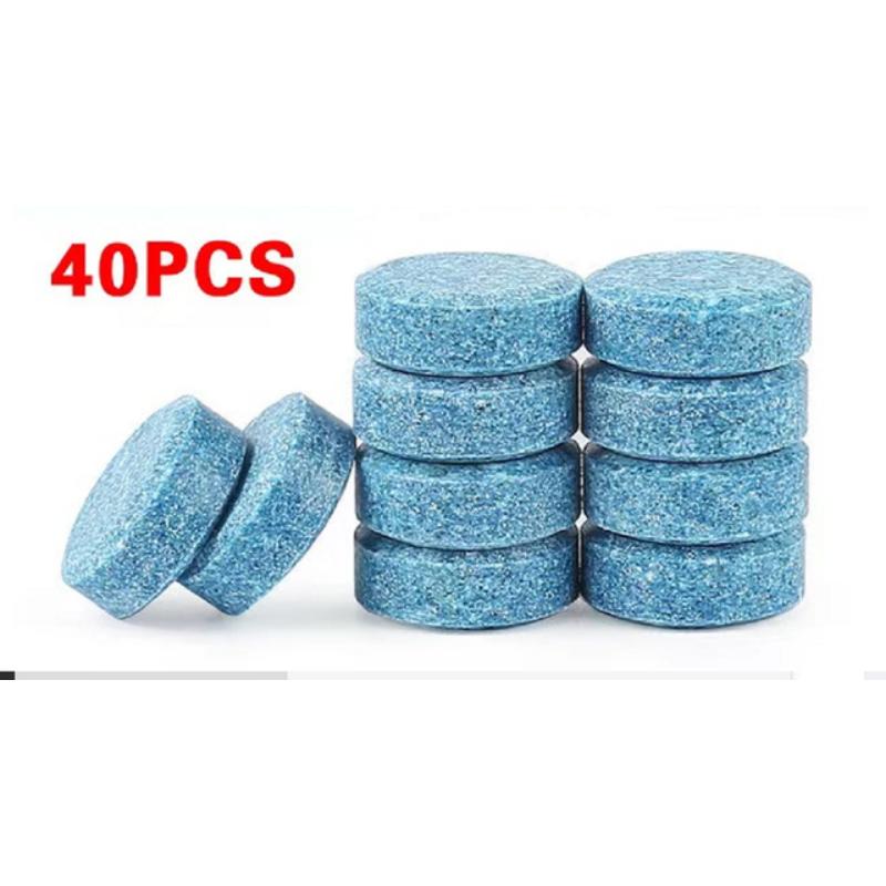 5/10/20/40/100Pcs Solid Cleaner Car Windscreen Wiper Effervescent Tablets Glass Toilet Cleaning Car Accessories