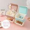 Japanese & Korean Cute Girlish Student Mini Storage Box & Rack - Pink