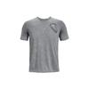 Letter Cartoon Pattern Sports Crew Neck Short Sleeve T-Shirt Men Tops Gray 1361482-035