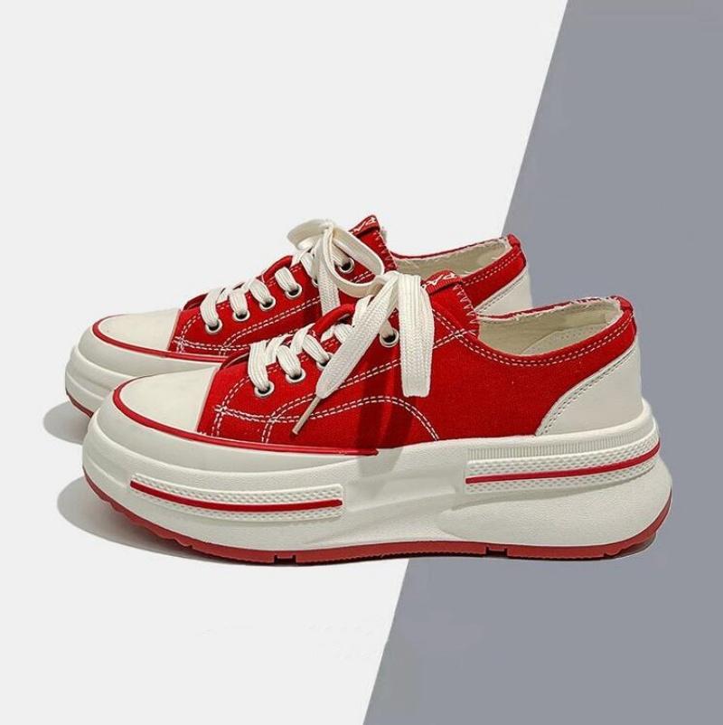 Woman Designer Shoes Women Platform Shoes Fashion Canvas Skateboarding Shoes Women Lace-up Canvas Classic Shoes Sneakers Women